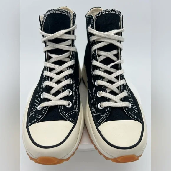 Converse Run Star Hike x J.W. Anderson Black/Gum High Sneaker M 8.5 W 10 Unisex - Picture 2 of 9